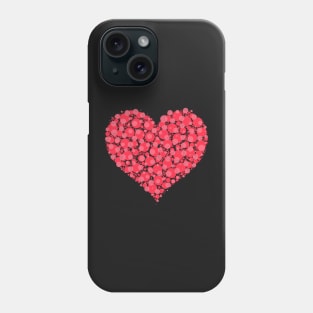 Heart from Circles Phone Case