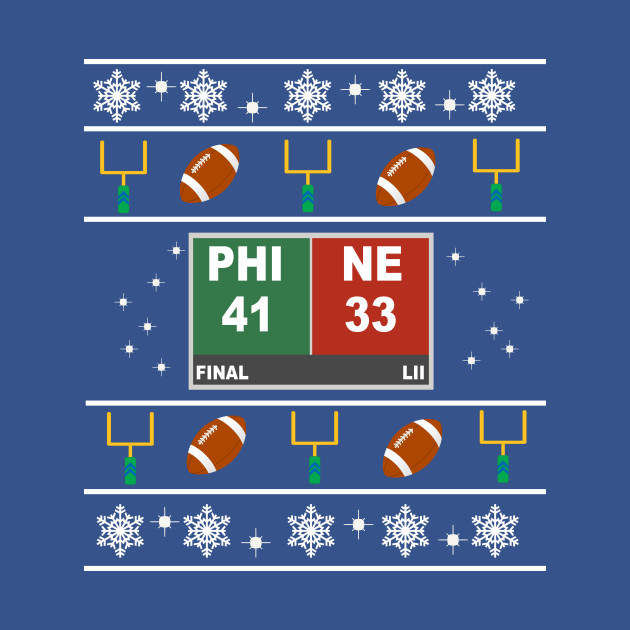 Disover Final Score Ugly Sweater - Philadelphia - T-Shirt