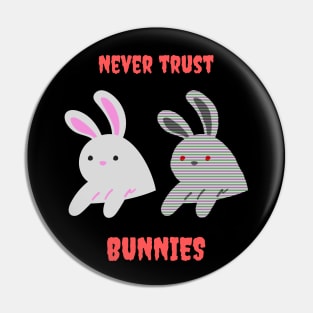 Evil Bunnies Anya Inspired Design Pin