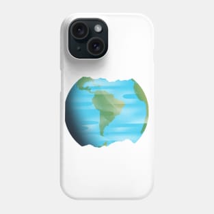 the Earth t-shirt Phone Case