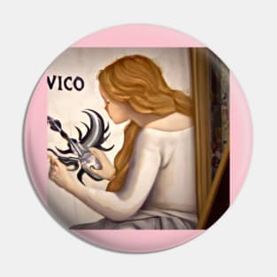 Virgo Zodiac Pin