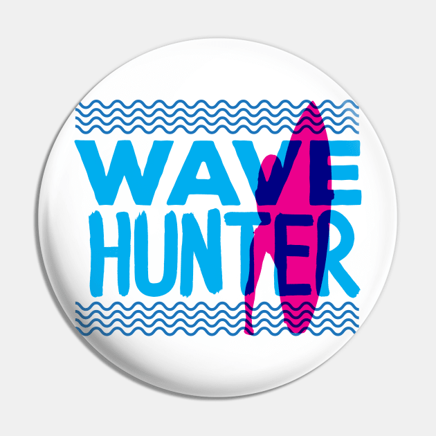 ☻ WAVE hunter ☻ retro surfing overprint style ✔ Pin by Naumovski