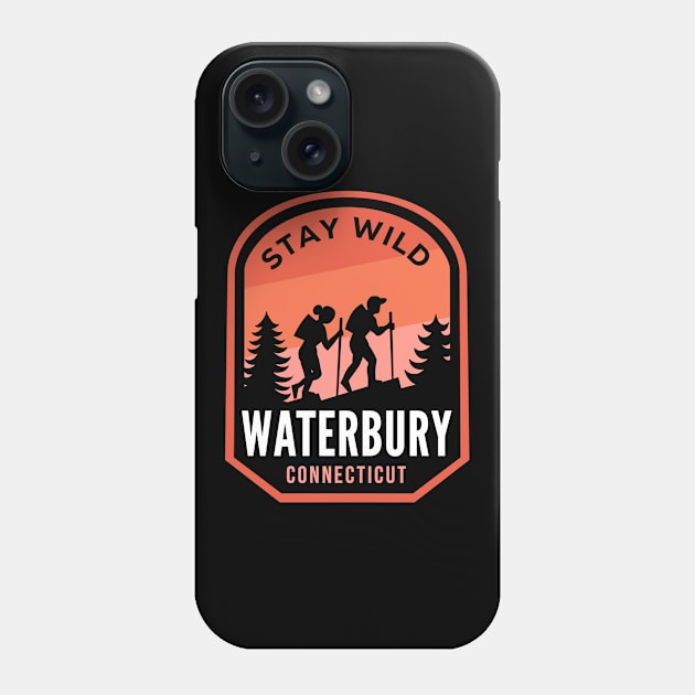 Waterbury Connecticut Hiking in Nature Phone Case by HalpinDesign