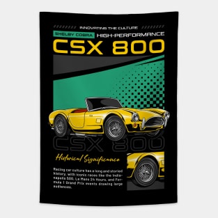 Retro Cobra CSX 8000 Car Tapestry