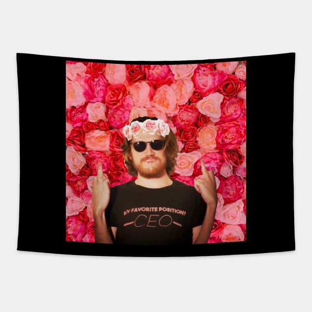 Bo Floral Tapestry by kpalamara