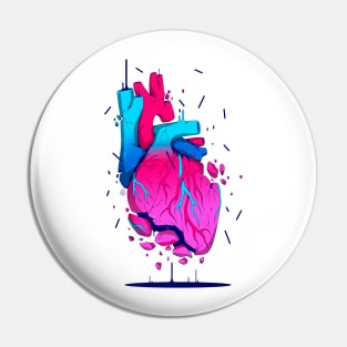 BROKEN HEART Pin