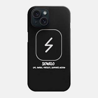 The Nordic rune Sowelo Phone Case