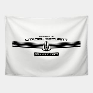 C-Sec Athletic Dept. [Black] Tapestry