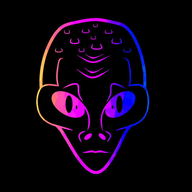 COLOR Alien Head by SartorisArt1