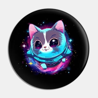 Anime Space Cat Series Kappa Pin