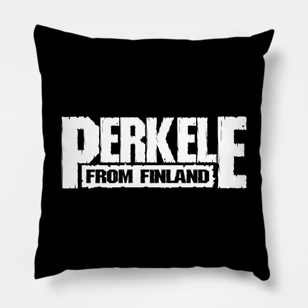 Perkele From Finland Pillow by Perkele Shop