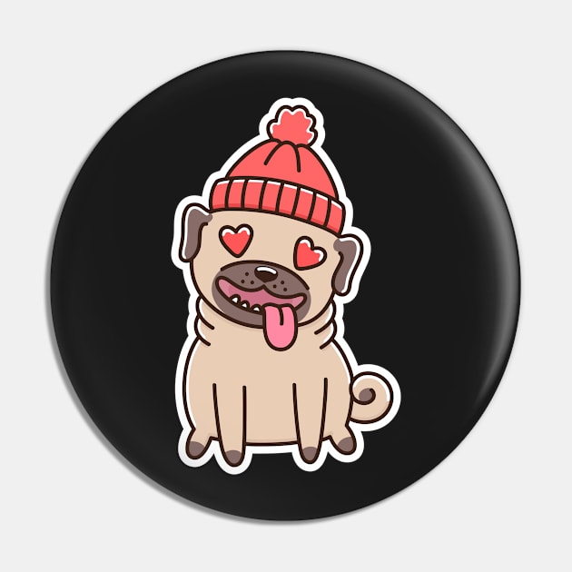 Pug Dog in Love. Pin by Viaire