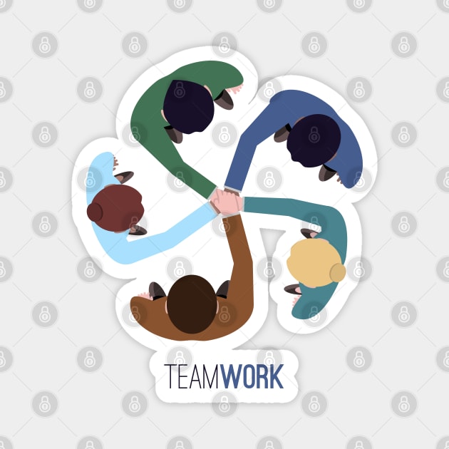 Teamwork Magnet by Mako Design 