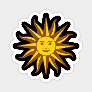 Sol de mayo Magnet