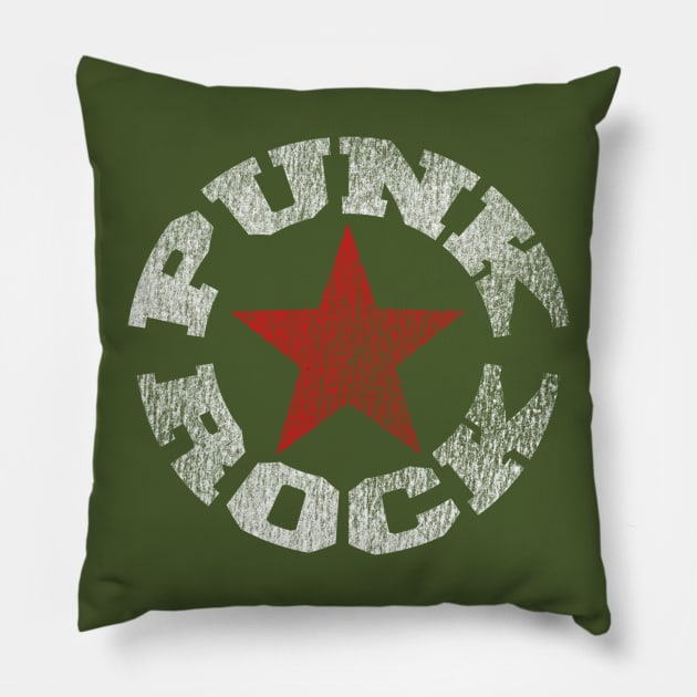 punk rock Pillow by martian