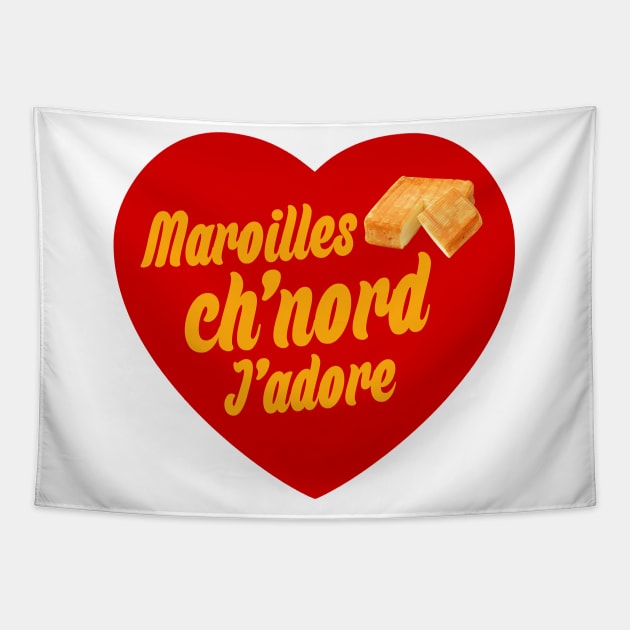 Maroille Ch'nord J'adore Tapestry by Extracom