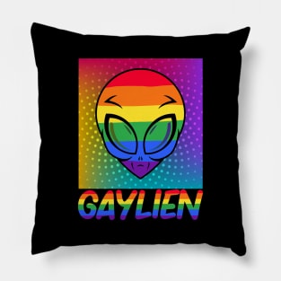 Gaylien Alien Pillow