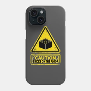 Caution Bricks on the Floor Phone Case