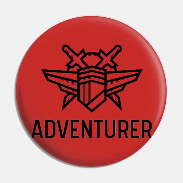 Adventurer  - Adventurers Club - Adventurers League Pin by ballhard