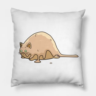 Biscuit and Gravy Cat Pillow