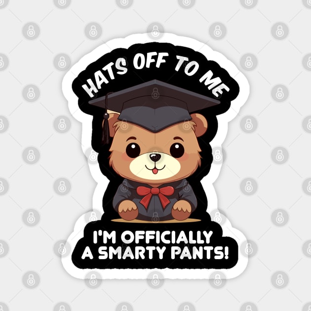 Bear Graduation Magnet by Yopi