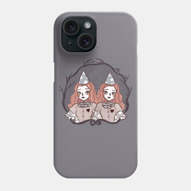 Twins Phone Case by PrettyPeculiar