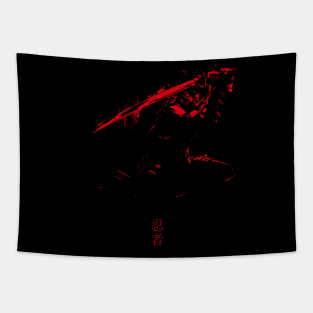 The Ninja - Red Version Tapestry