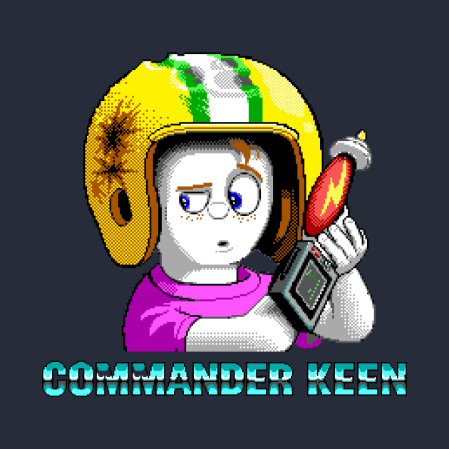 Commander Keen by Retro8Bit Fashion Store