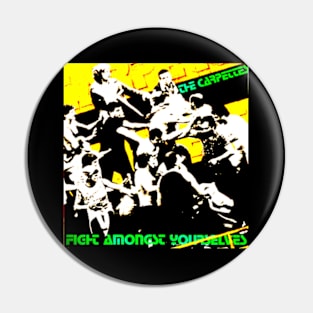 Fight Amongst Yourselves 1980 Punk Rock Power Pop Throwback Pin