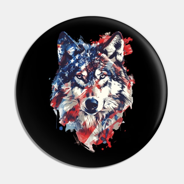 Wolf Legal Protection Pin by Merle Huisman