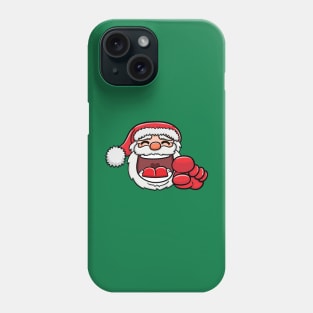 The laughing santa pointing at you Phone Case