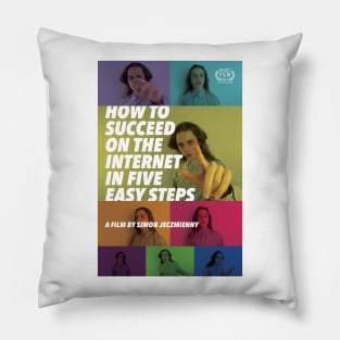 "How to Succeed on the Internet in Five Easy Steps" by Simon Jeczmienny (Norwich Free Academy) Pillow