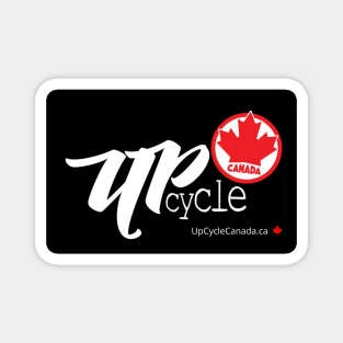 UpCycle Canada (dark background) Magnet