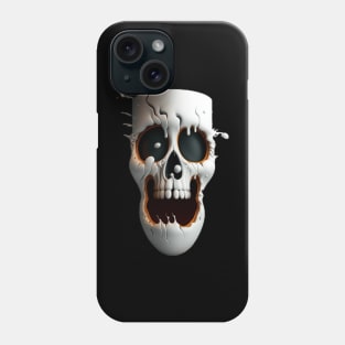 Skeleton face Phone Case