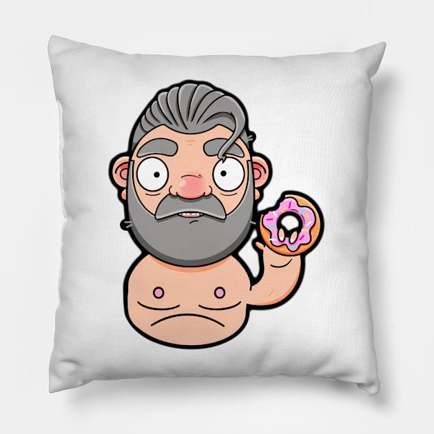 Hot Sugar Daddy Pillow by LoveBurty