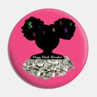 Piggy Bank Breaker Pin