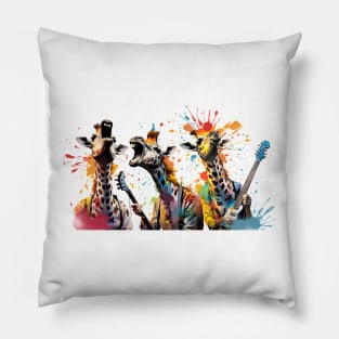 Girafe Band Pillow