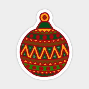 Christmas Tree Ornament Magnet