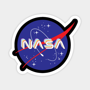 NASA Rainbow logo Magnet