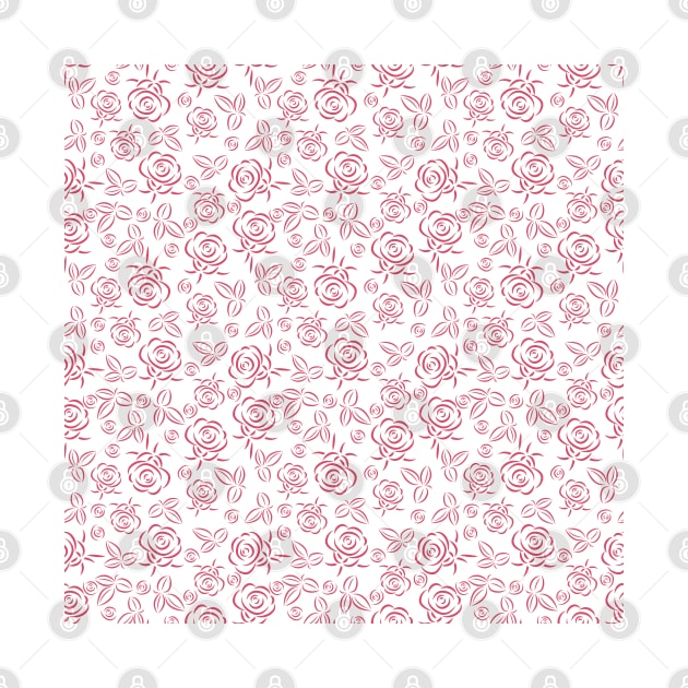 Roses pattern by Julia_Faranchuk