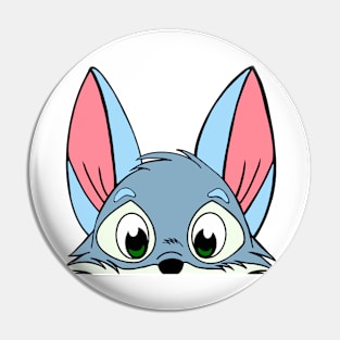 Pop-Up-Fox Arctic Pin