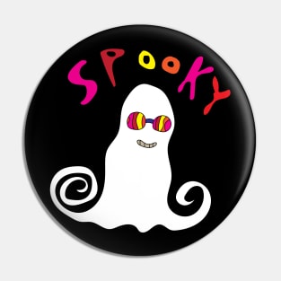 groovy ghost spooky season Pin