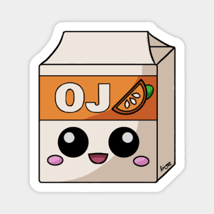 Happy OJ Magnet