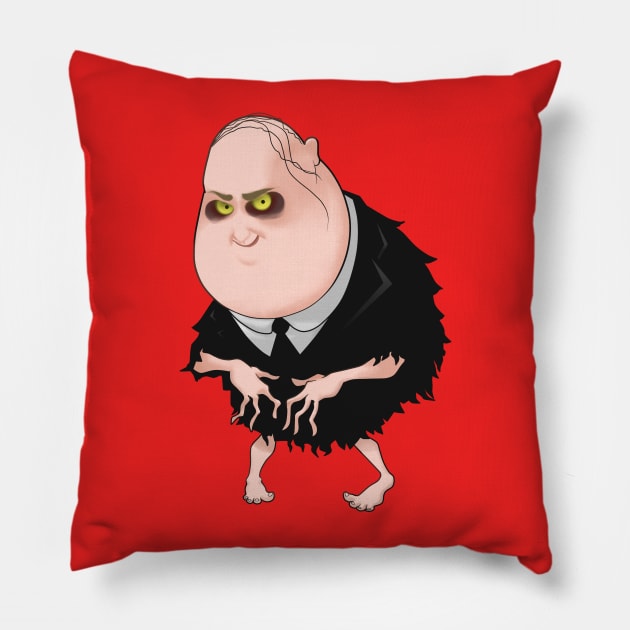 Yellow Eyed Devil Pillow by Zearcier