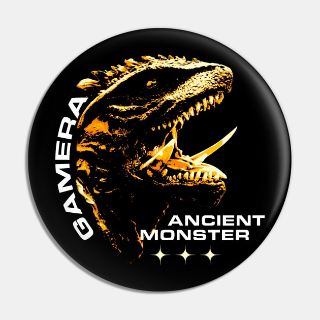 Gamera Ancient Monster Pin by .