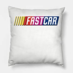 Tracy Chapman Fast Car Nascar Retro Tee Pillow