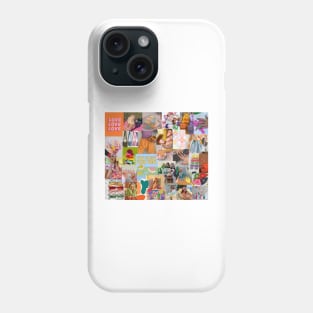 spring vibe collage Phone Case