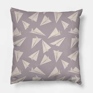 Paper Planes Pattern Pillow