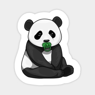 Panda Pacifier Magnet