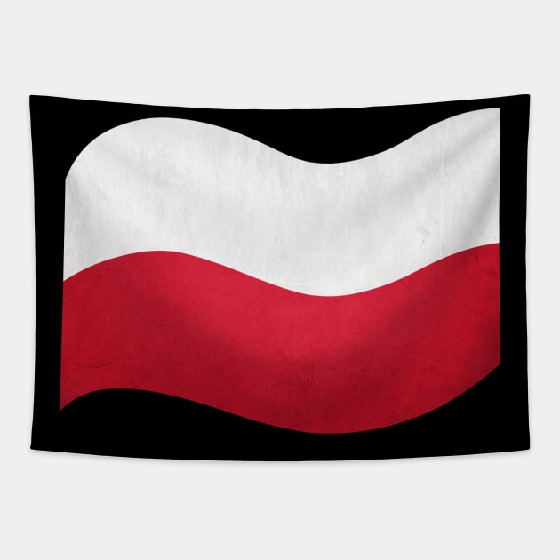 The Flag of Poland Tapestry by Purrfect